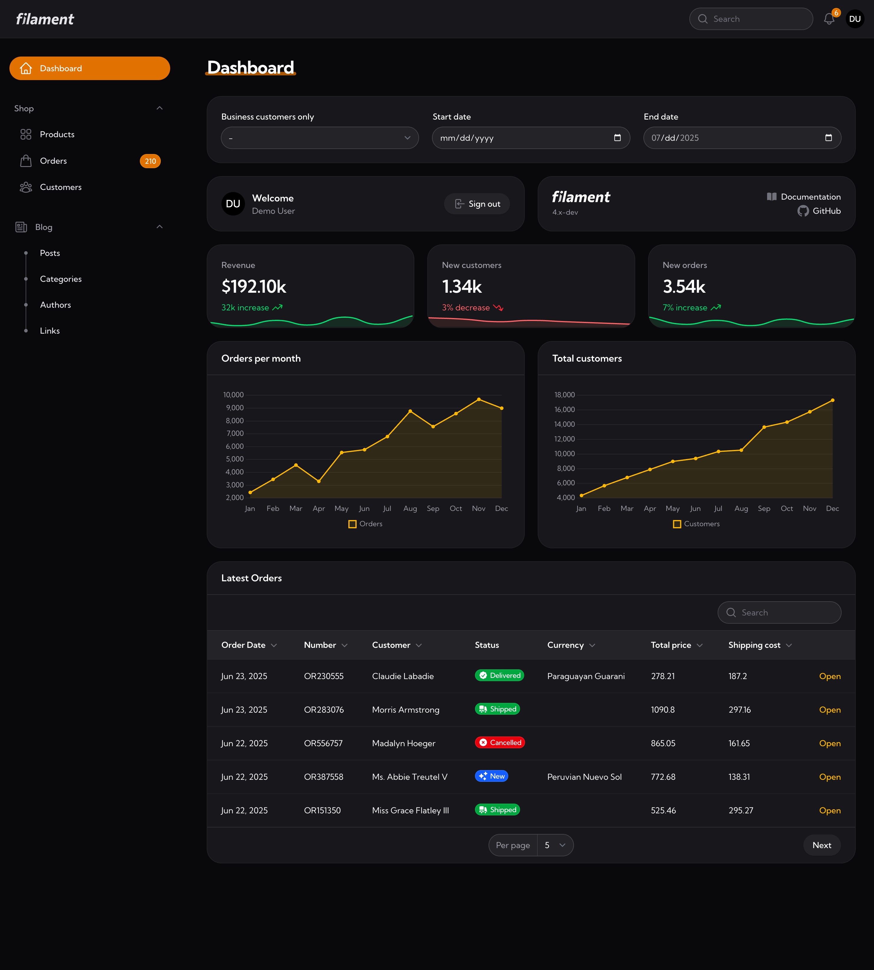 Brisk - Dark Mode