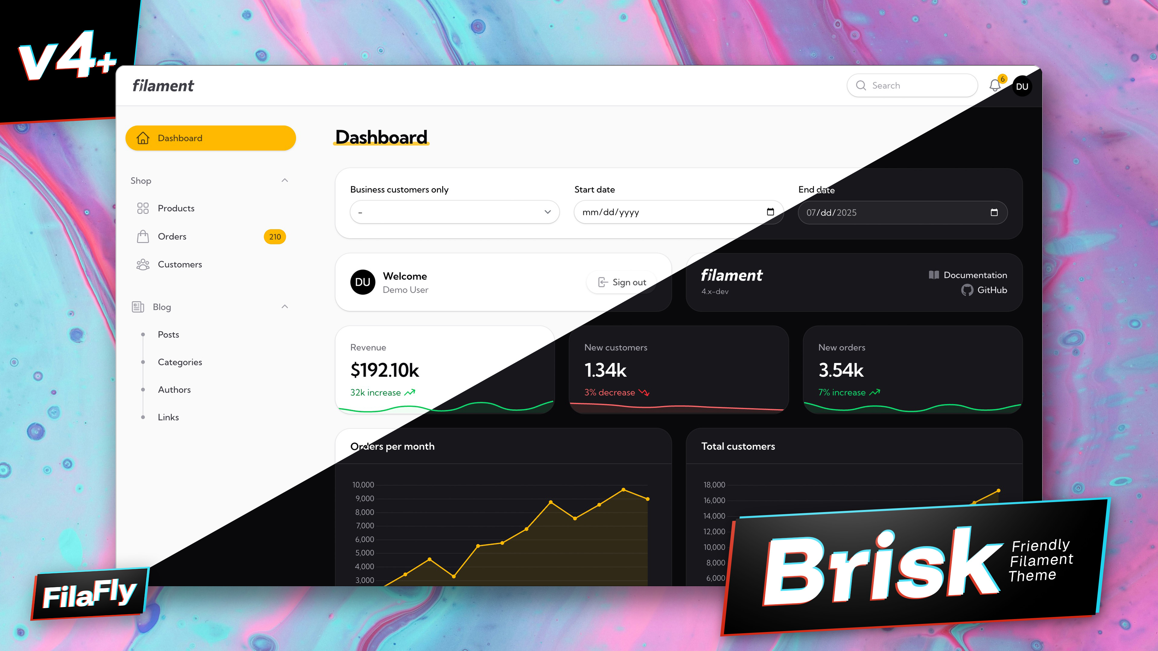 Brisk Theme Banner